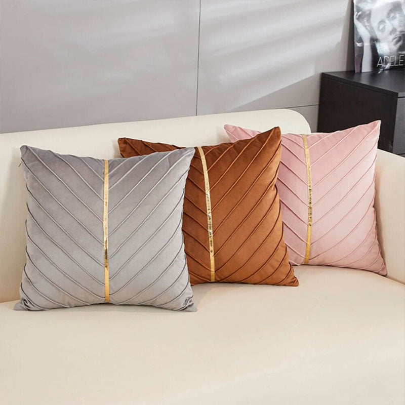 Capa de Almofada de Veludo
