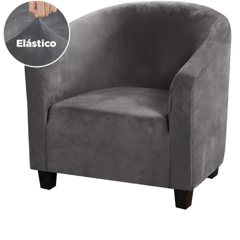 Capa de Poltrona de Veludo