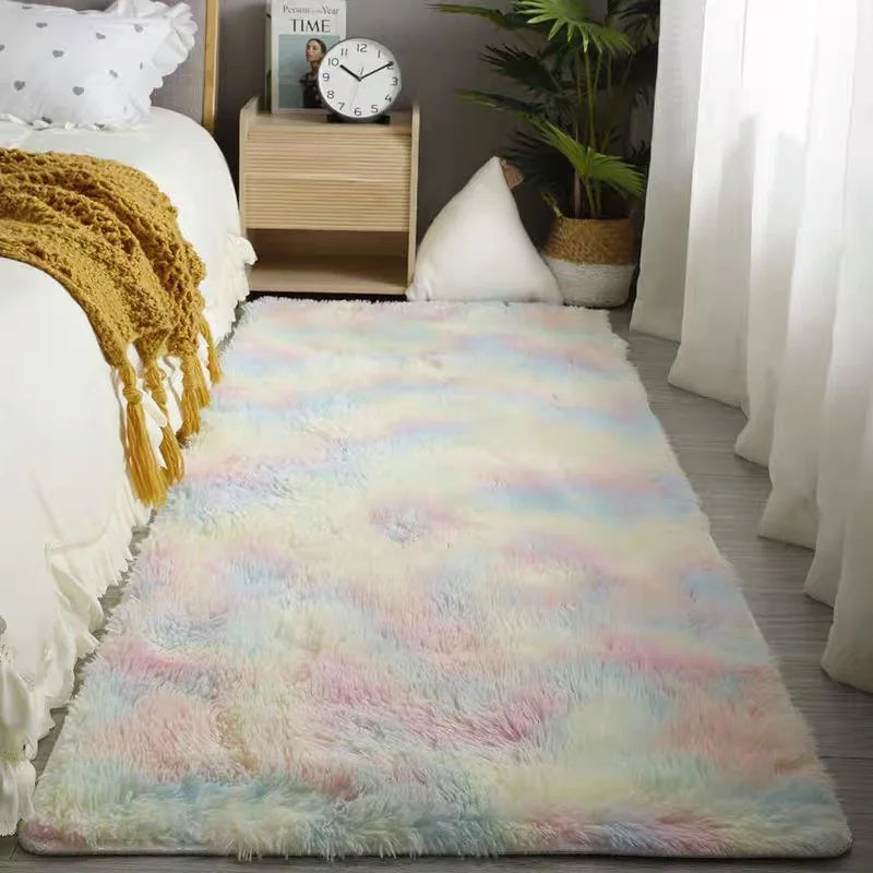 Tapete de Pelúcia Antiderrapante