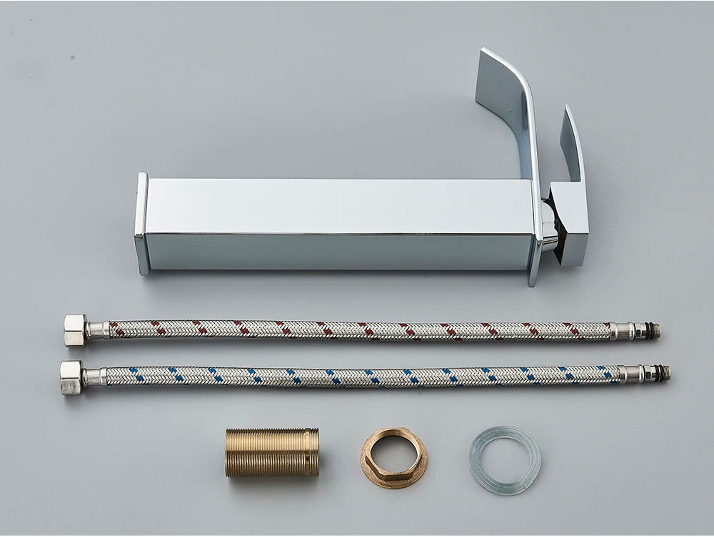 Torneira Moderna de Inox Cromada