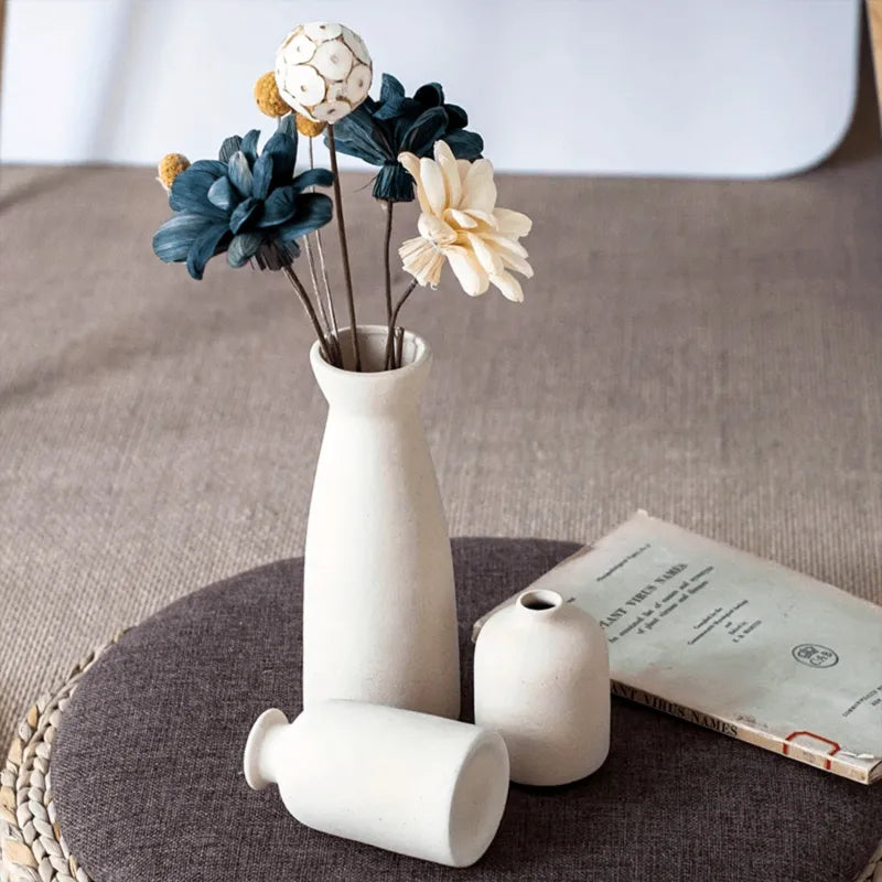 Conjunto 3 Vasos de Cerâmica