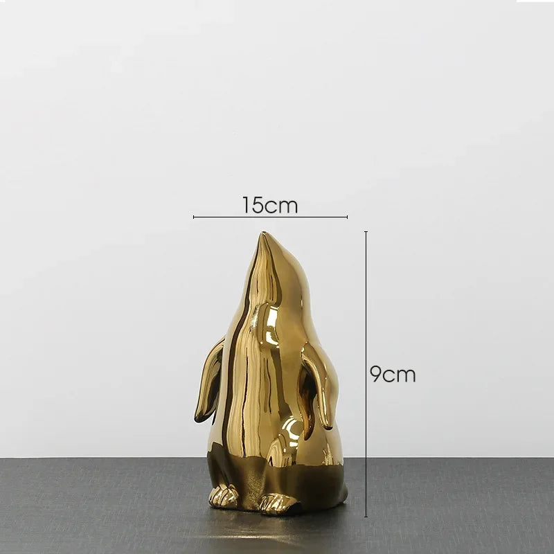 Escultura de Pinguim