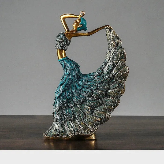 Estátua Europeia Dançarina