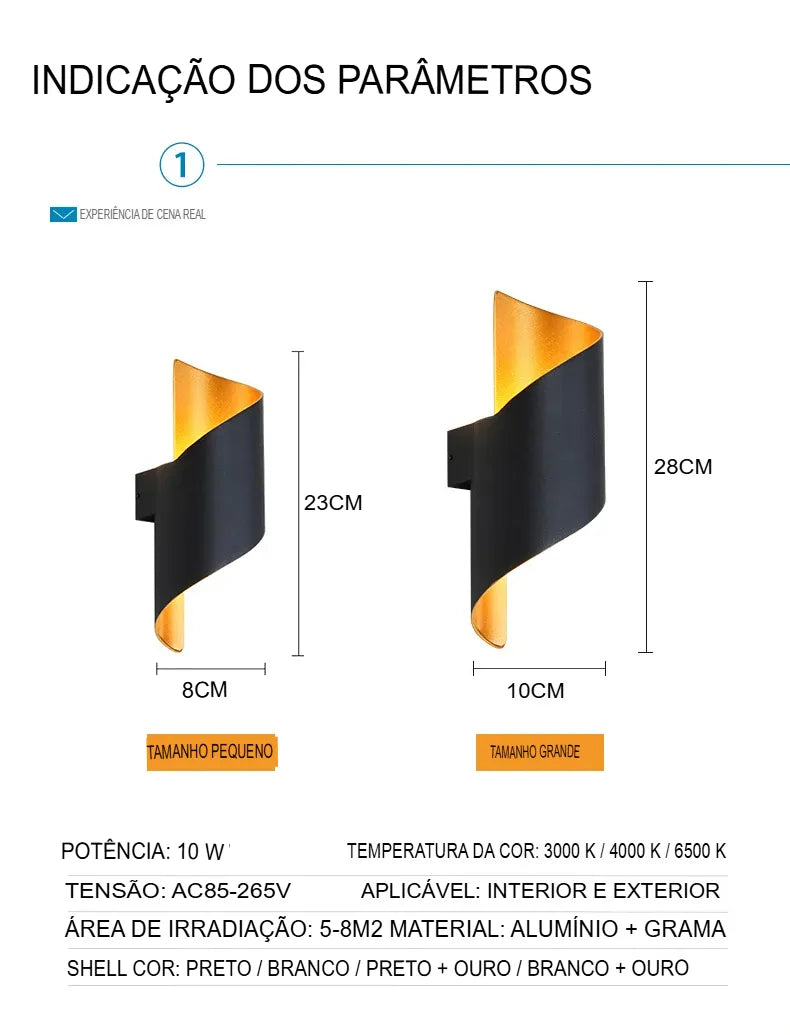 Luminária de Parede
