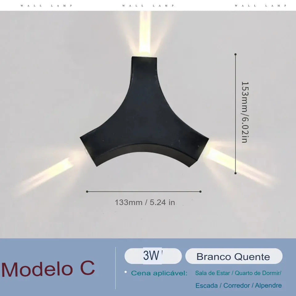 Luminária de Parede