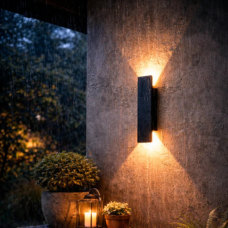 Luminária para area externa
