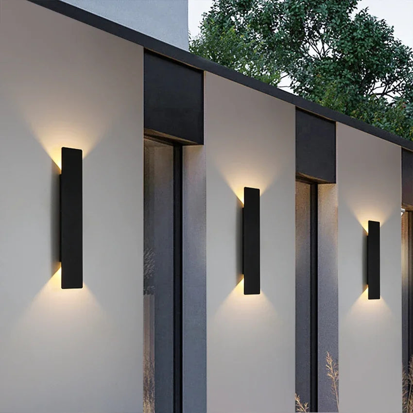 Luminária para area externa