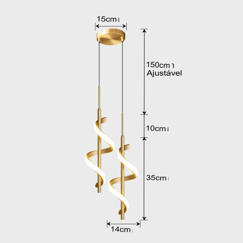 Luminária Pendente de Led