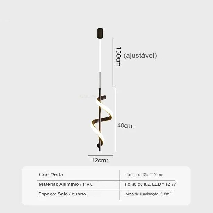 Luminária Pendente de Led