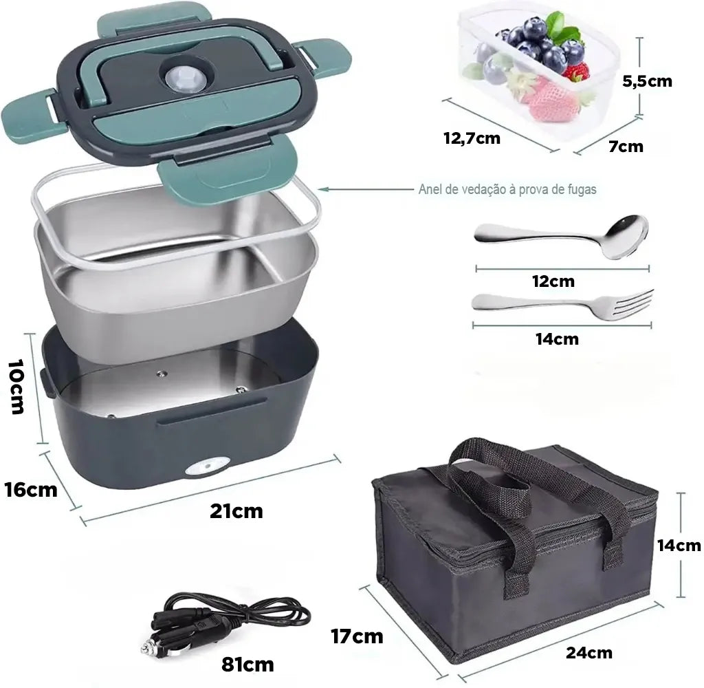 Marmitex Elétrica de Inox