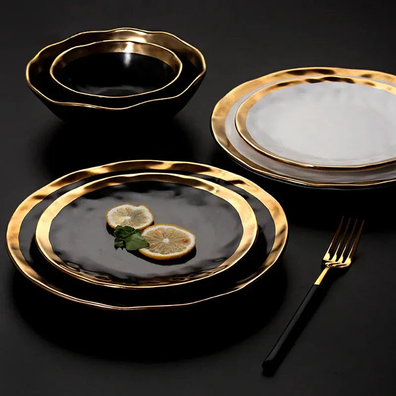 prato-e-tigela-de-ceramica-preto