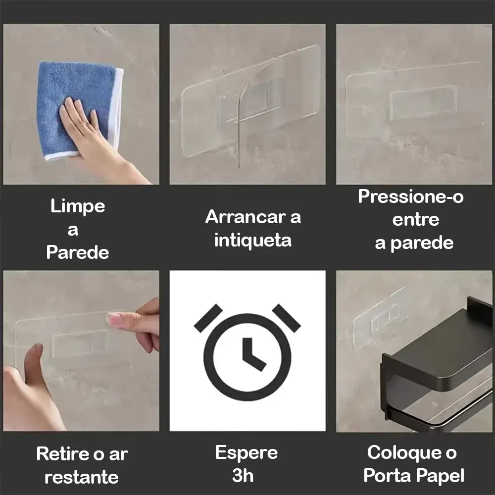 Suporte de Papel Higiênico