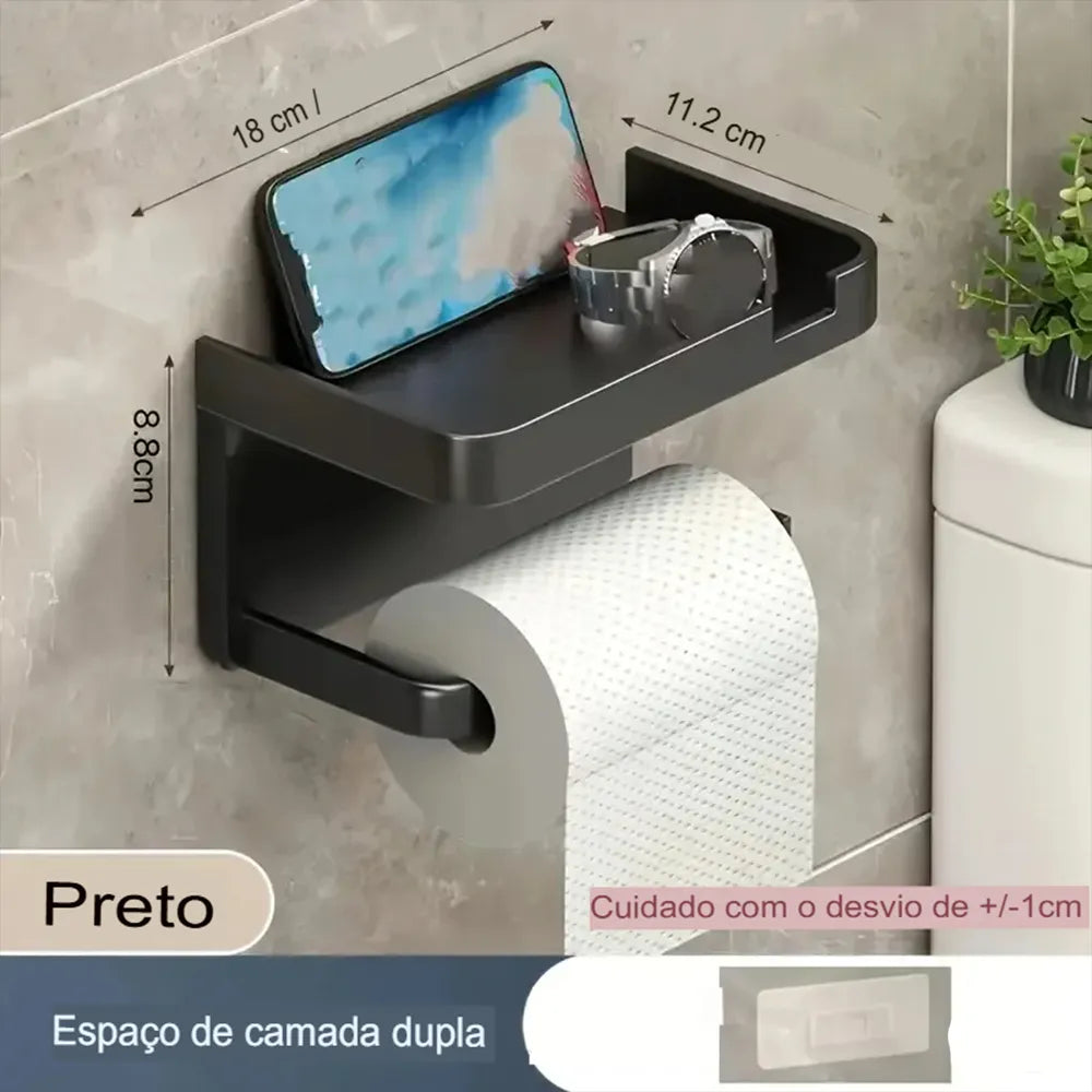 Suporte de Papel Higiênico