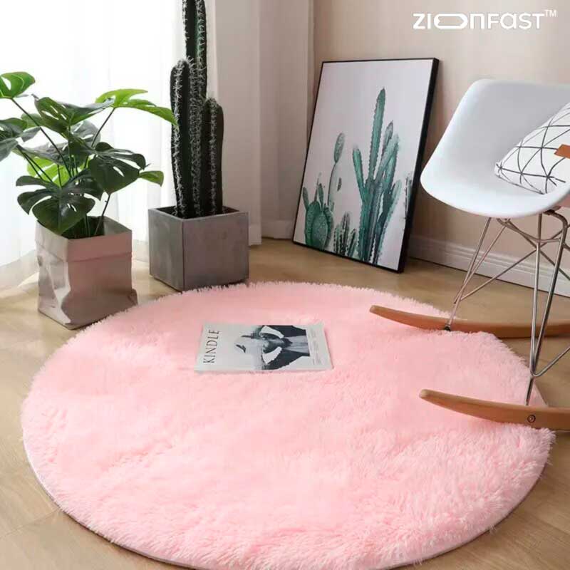 Tapete Redondo de Pelúcia
