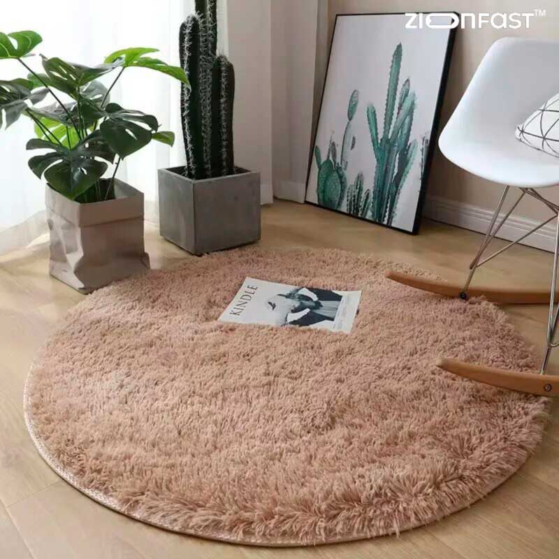 Tapete Redondo de Pelúcia