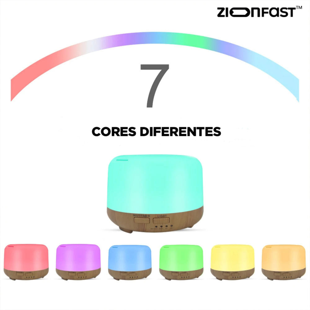 Umidificador de Ar AuraMist LED