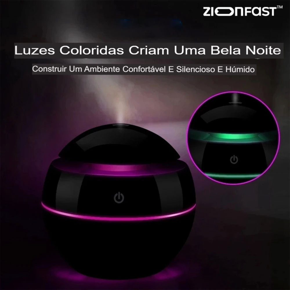 Umidificador de Ar Portátil LED