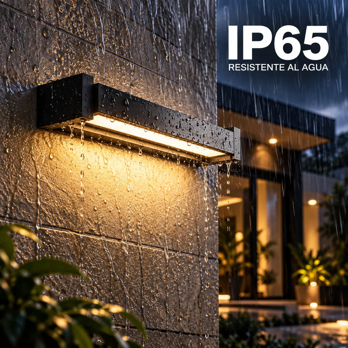 Aplique LED Exterior Lineal Giratorio IP65