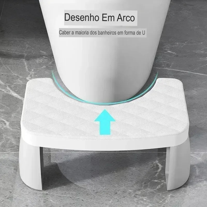 Banquinho de Elevação para Assento Sanitário