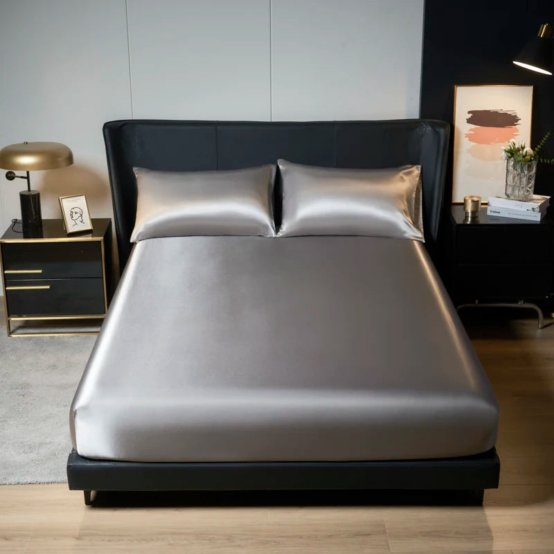 Conjunto de Cama de Cetim 