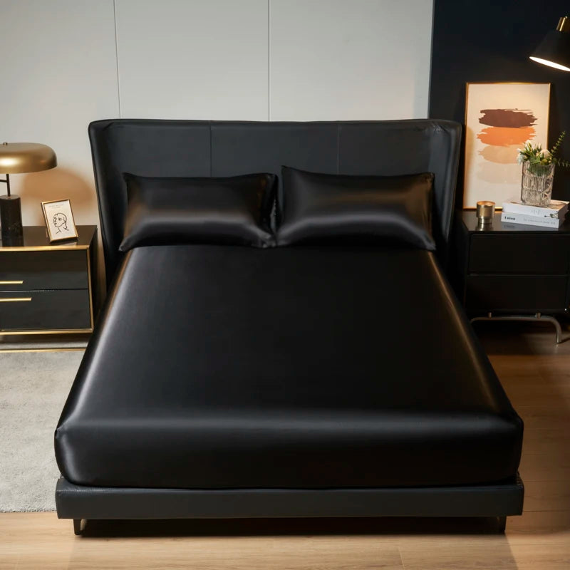Conjunto de Cama de Cetim 