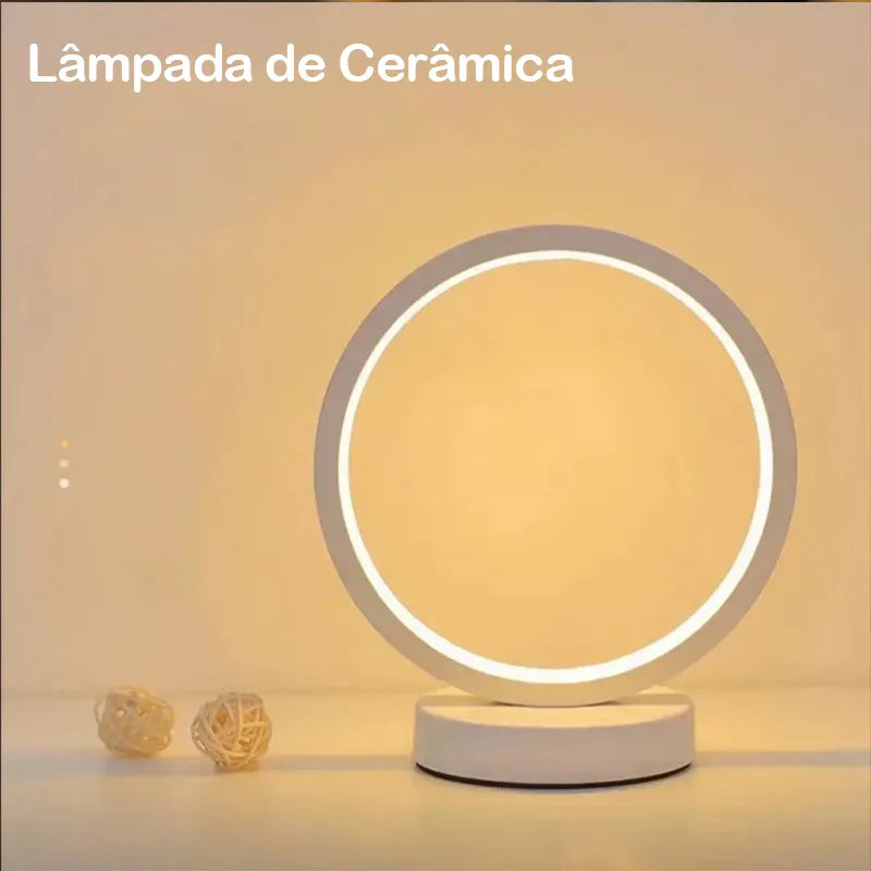 Luminária Circular Regulável de Led 