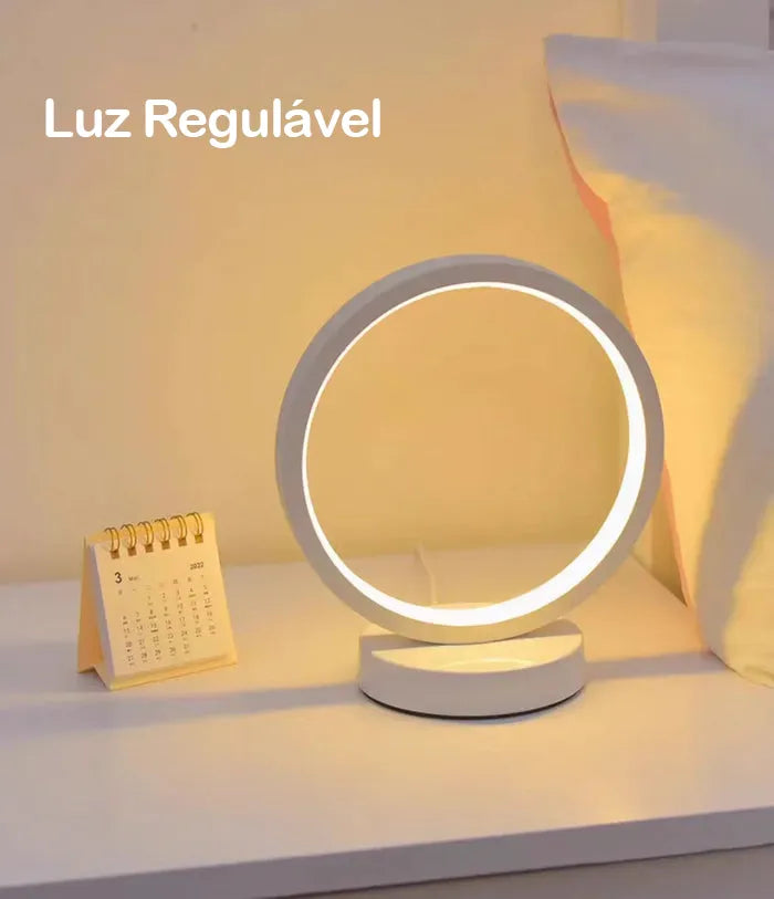 Luminária Circular Regulável de Led 