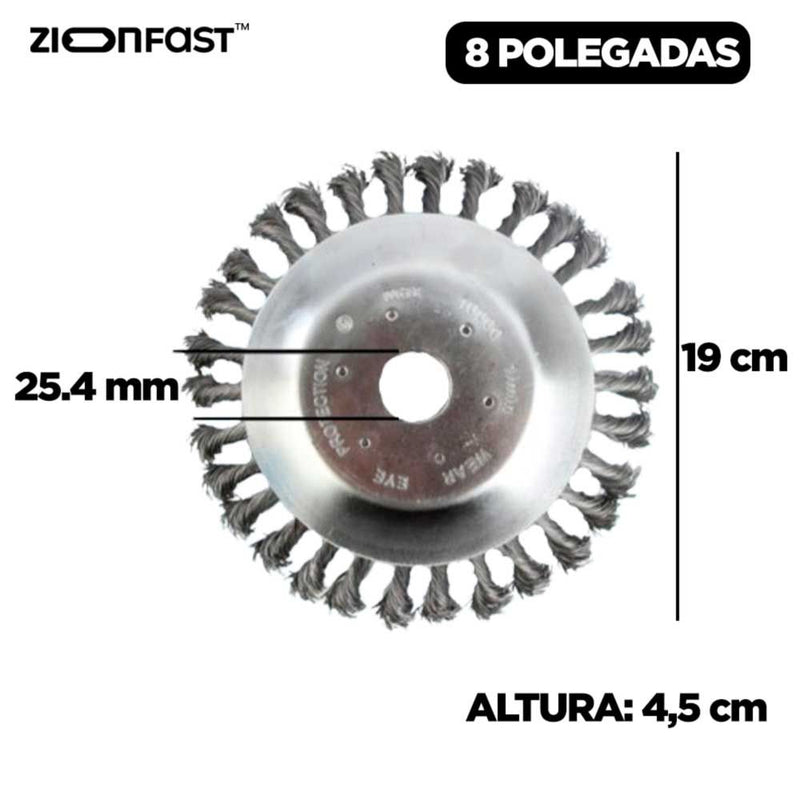 Disco de Aço para Roçadeira Universal - Zion™ - Zion Fast 