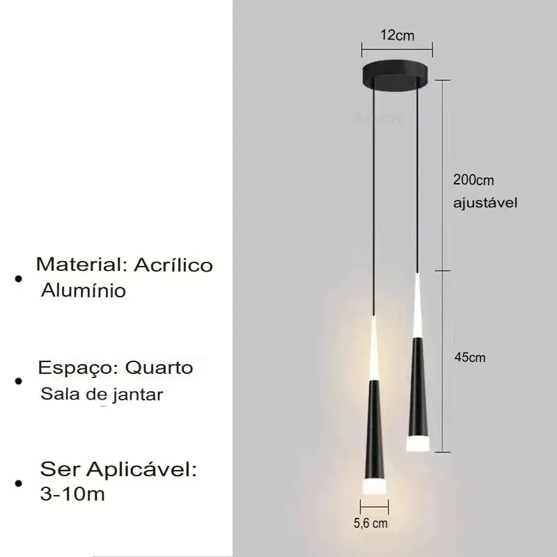 Lustre de Led Nordic - Zion™