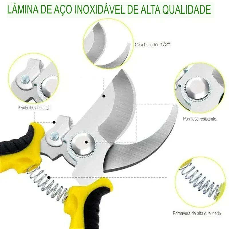 Tesoura de Poda Profissional - Zion™