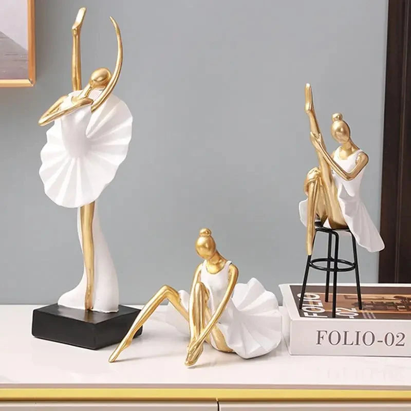 Estátua de Bailarinas de Luxo - Zion™