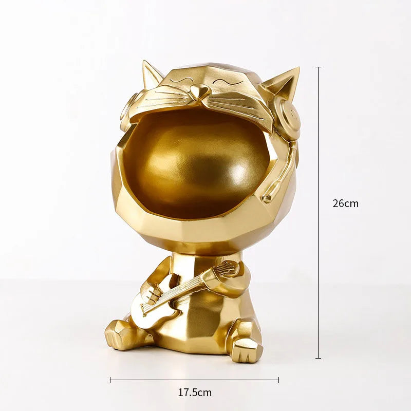 Estátua de Gato da Sorte de Luxo - Zion™