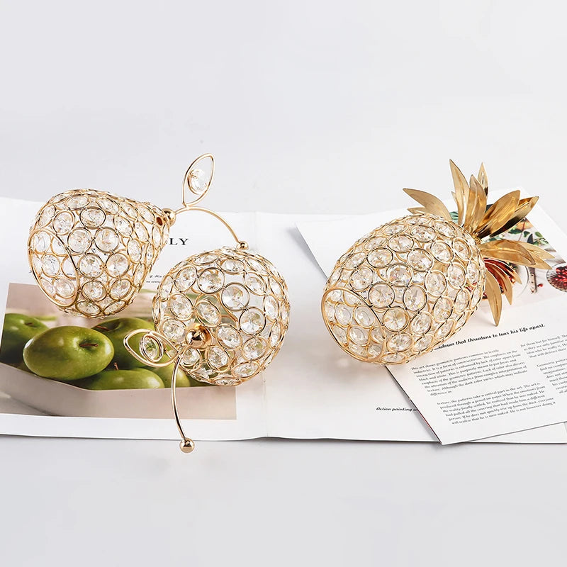 Ornamento Frutas Cristal Luxury - Zion™