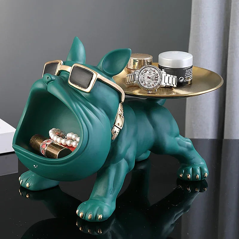 Estátua de Buldogue Luxury - Zion™