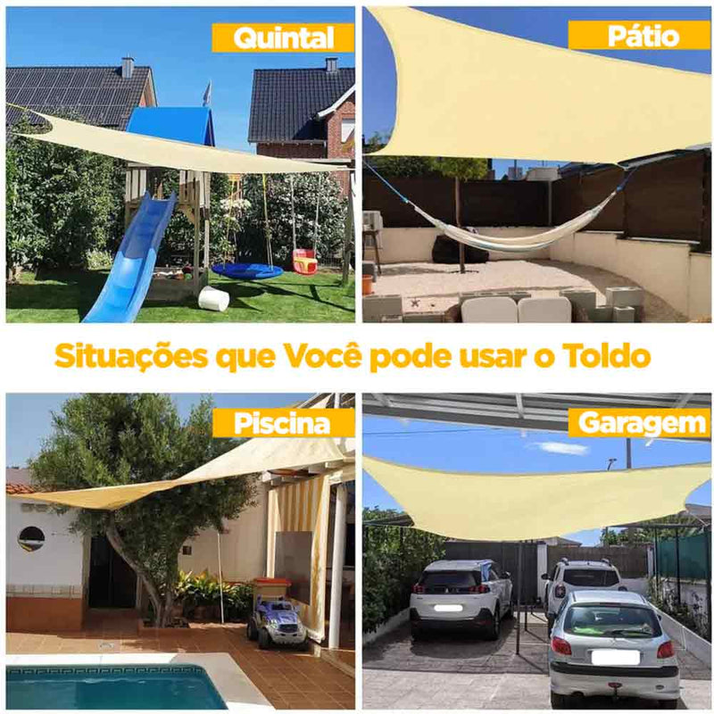 Toldo Impermeável com Proteção UV