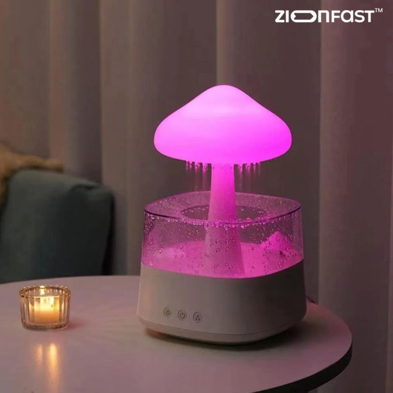 Difusor e Umidificador de Cogumelo LED - Zion™ - Zion Fast 