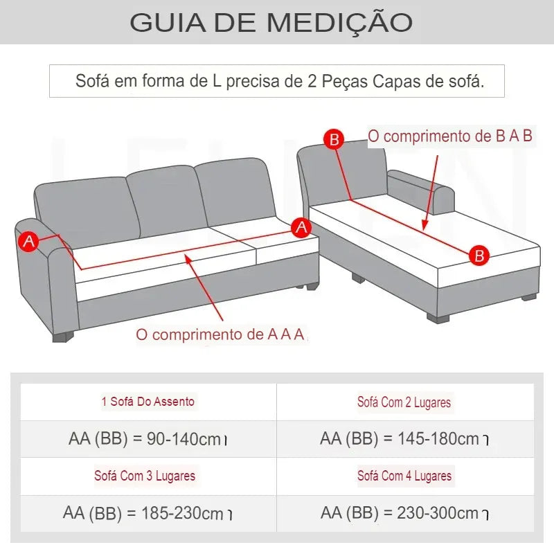 Capa de Sofá Impermeável 