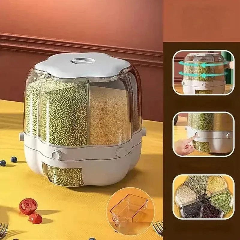 Dispensador de Alimentos Giratório 