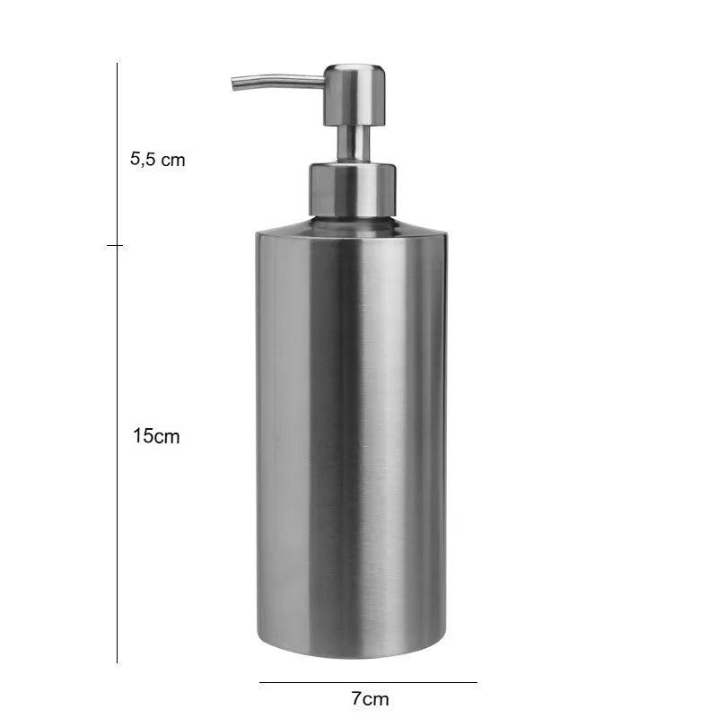 Dispensador de Sabão Líquido de Inox