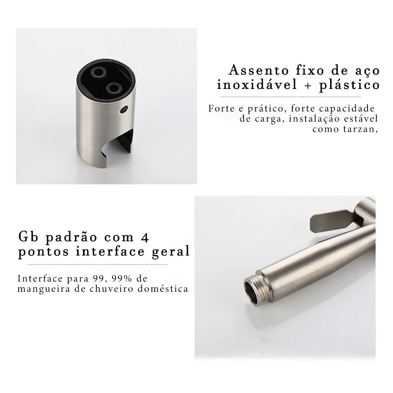 Ducha Higênica de Inox 