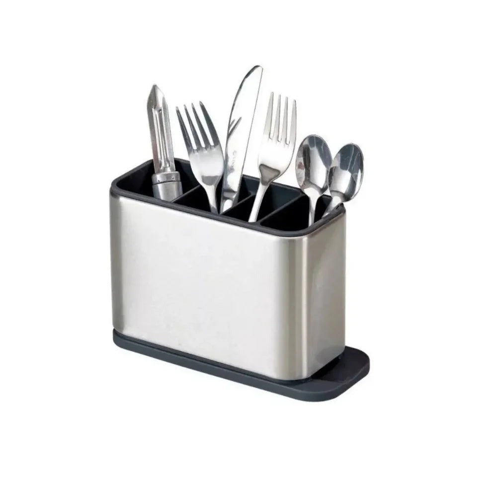 Escorredor Porta Talheres de Inox