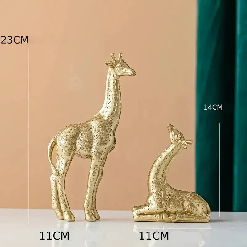Escultura de Girafa 