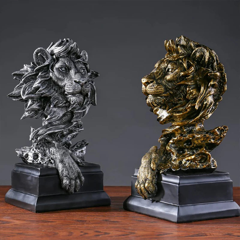 Escultura de Leão 