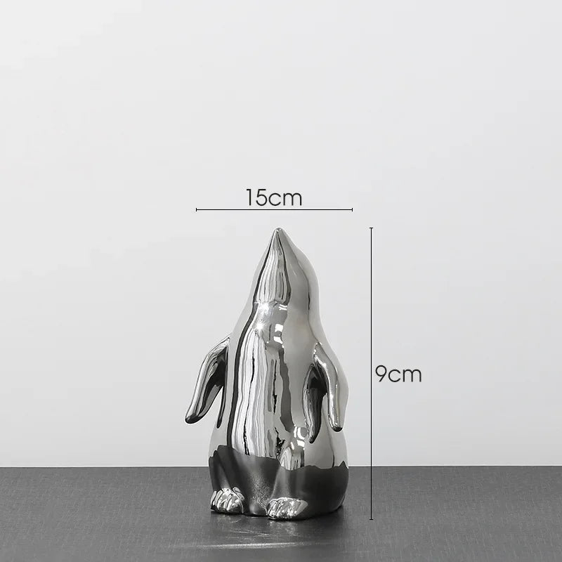 Escultura de Pinguim