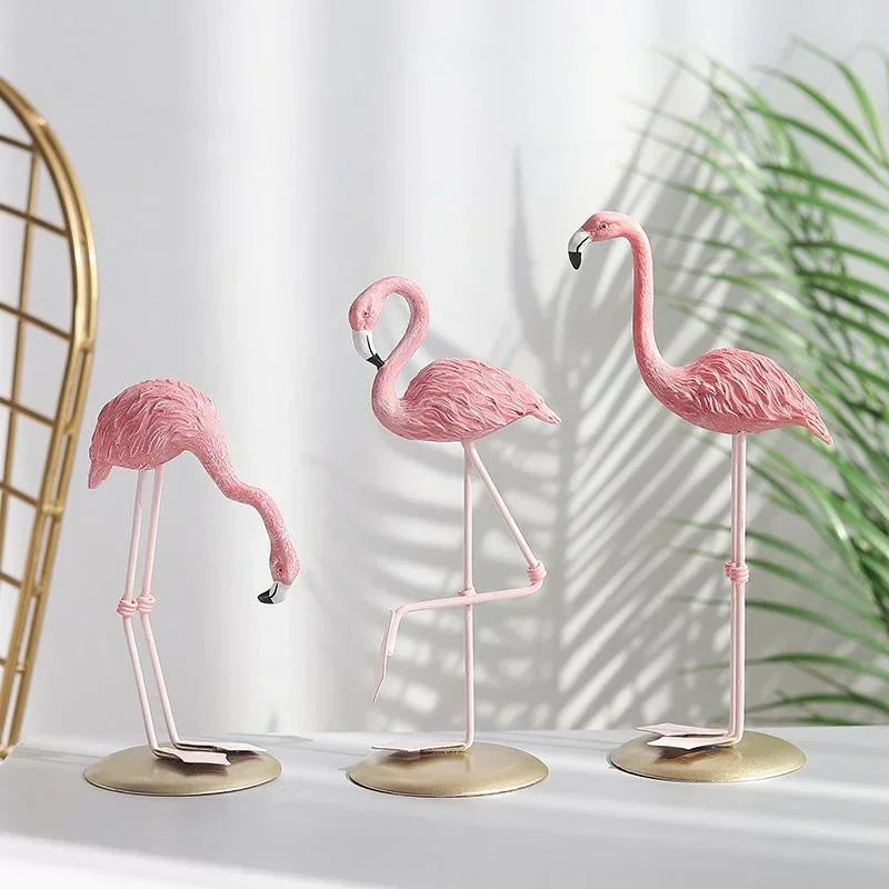 Estátua Flamingo