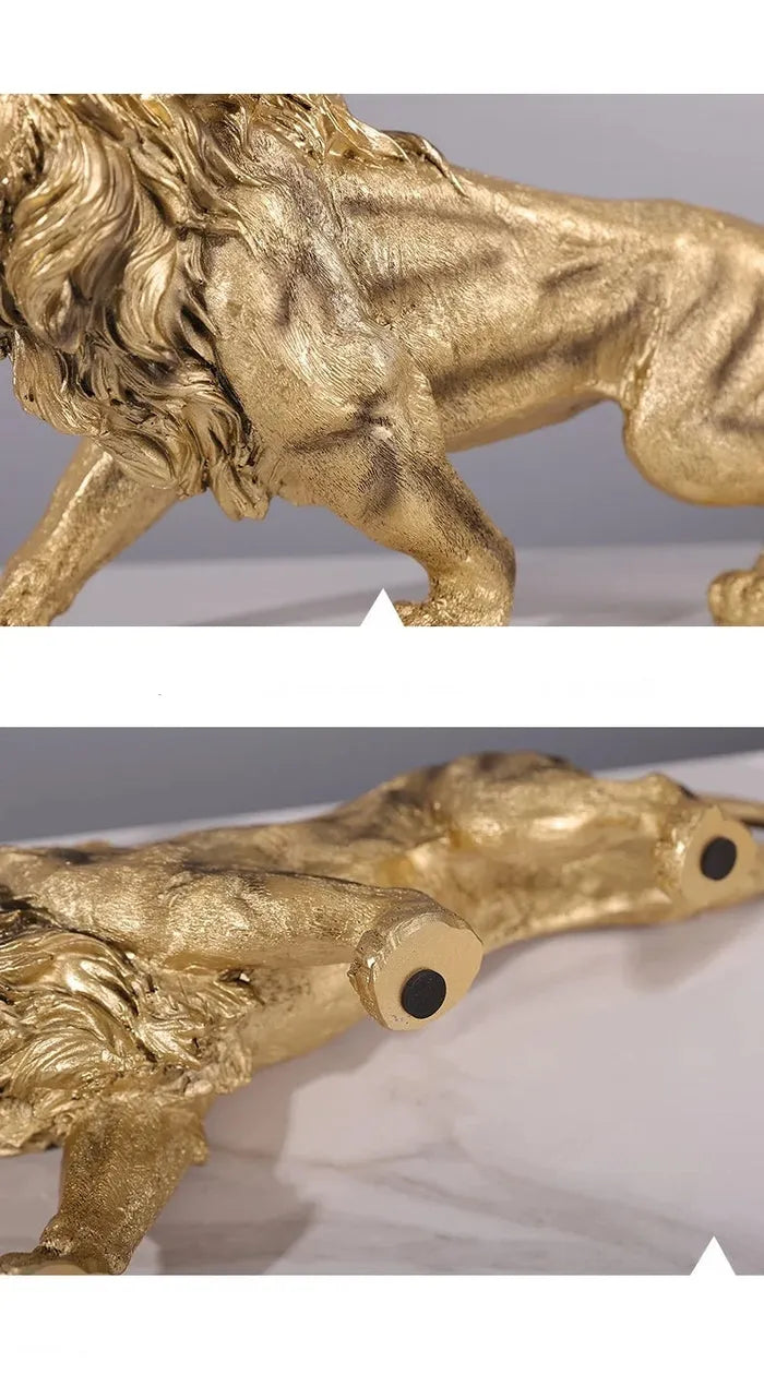 Estátua de Leão Dourado 