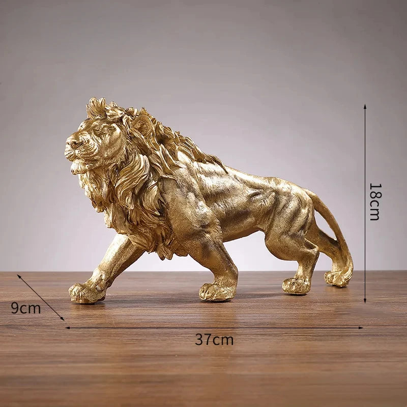 Estátua de Leão Dourado