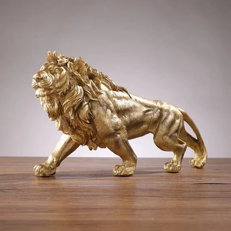 Estátua de Leão Dourado