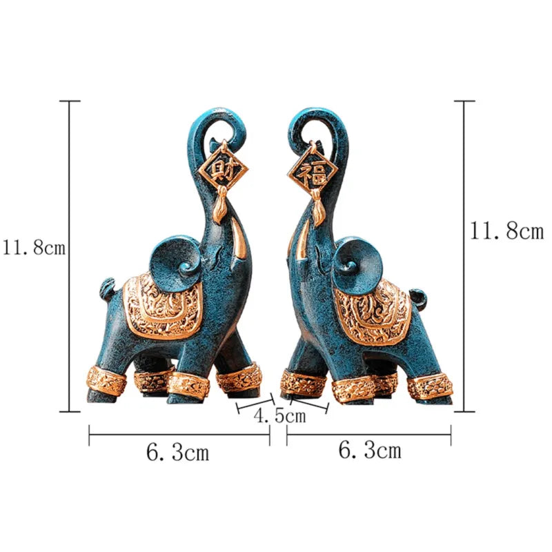 Estátua Nórdica de Elefante 