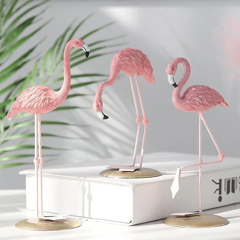 Estátua Decorativa Flamingo - Zion™